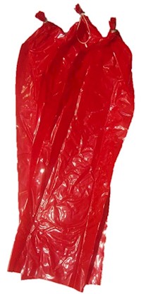 Red Plastic Sausage Casing MAIN
