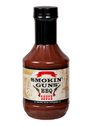 Smokin Guns BBQ Sauce 18 Ounce Bottle THUMBNAIL