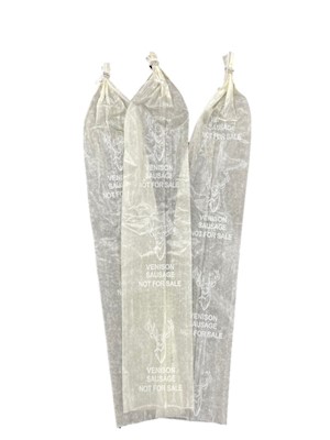 Clear Fibrous Venison Sausage Casings LARGE