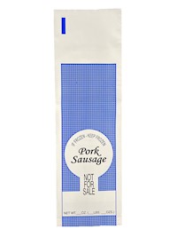 2lb Pork Sausage Bag Printed "Not for Sale" MAIN
