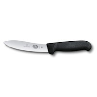 Victorinox 5 Inch Lamb Skinning Blade Skinning Knife Black Fibrox Handle (5.7903.12) MAIN