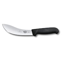 Victorinox 6 Inch Beef Skinning Blade Skinning Knife Black Fibrox Handle (5.7803.15) MAIN