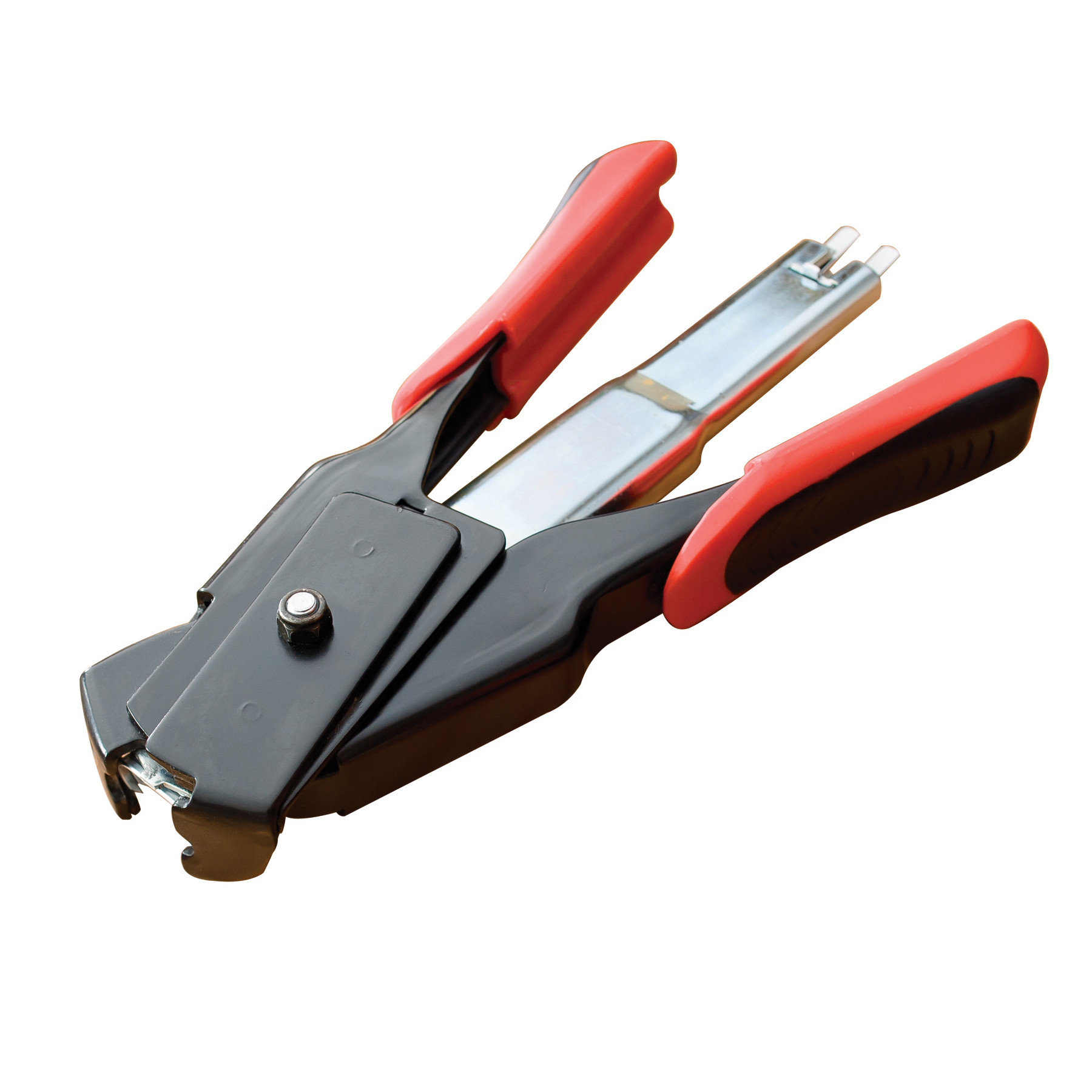 LEM Spring Loaded Hog Ring Pliers W/100 Rings THUMBNAIL