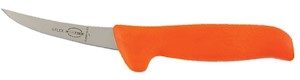 F Dick MasterGrip Semi-Flexible 4 Inch Curved Boning Knife Orange Handle LARGE
