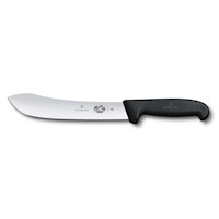 Victorinox 8 Inch Straight Blade Butcher Knife Black Fibrox Handle (5.7403.20) MAIN