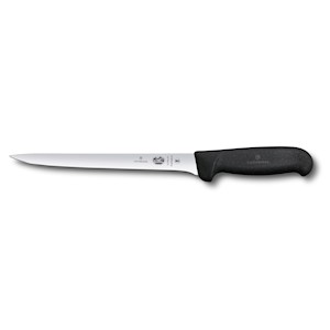 Victorinox 8 Inch Flexible Fish Fillet Knife with Fibrox Handle (5.3763.20) LARGE