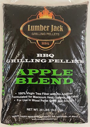 Lumber Jack Apple BBQ Wood Pellets LARGE