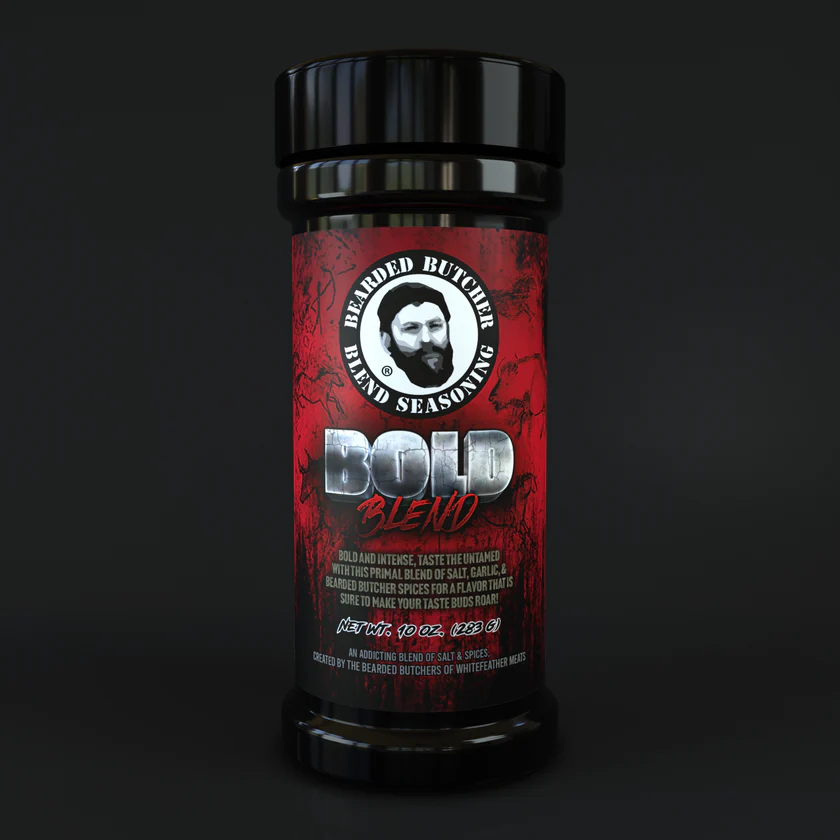 Bearded Butcher Blend Seasoning Bold 10 oz Shaker THUMBNAIL