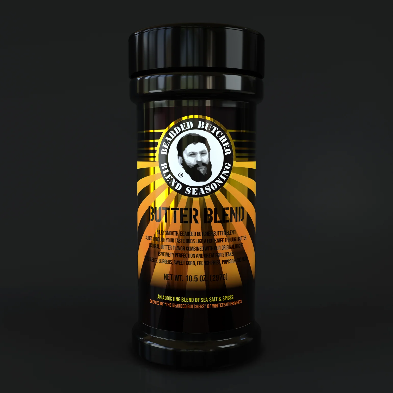 Bearded Butcher Blend Seasoning  Butter Blend 10.5 Ounce Shaker THUMBNAIL