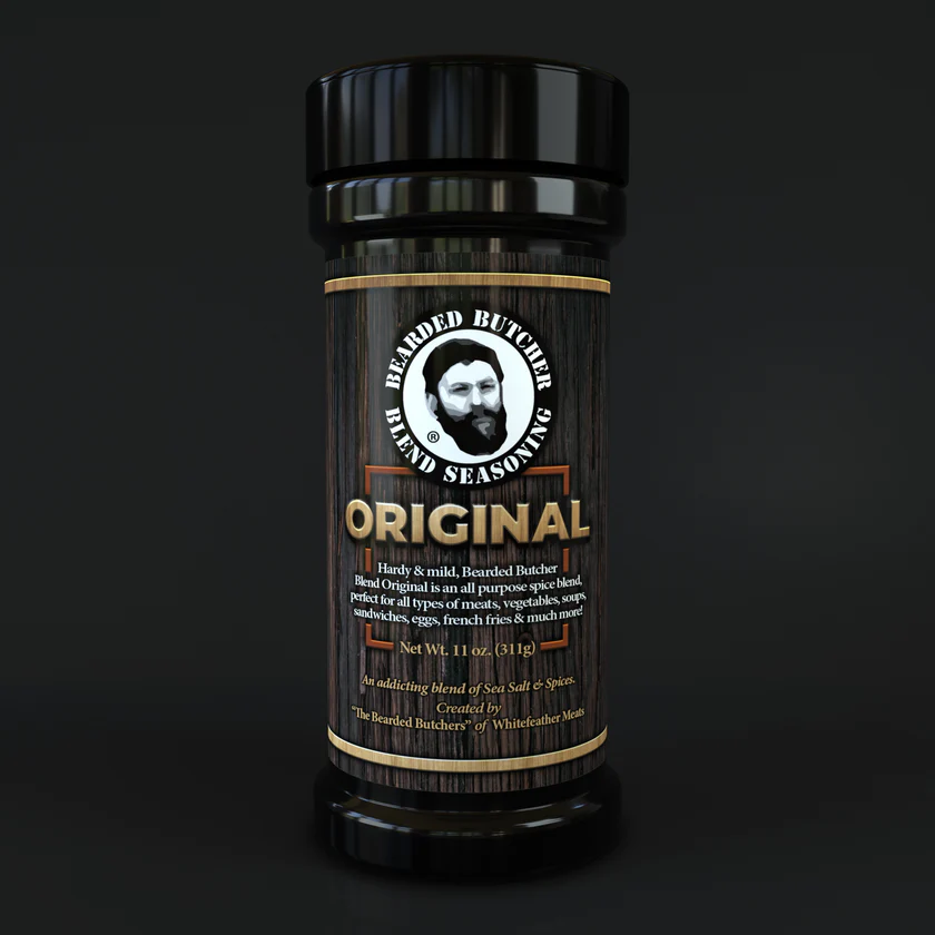 Bearded Butcher Blend Seasoning Original 11 Ounce Shaker MAIN