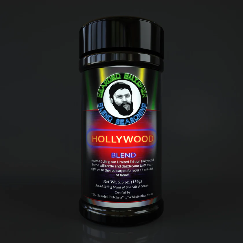 Bearded Butcher Blend Seasoning Hollywood 10 oz Shaker THUMBNAIL