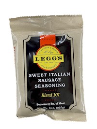AC Leggs Sweet Italian Sausage Seasoning Blend 101 Case of 24 MAIN