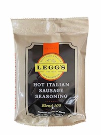 AC Leggs Hot Italian Sausage Seasoning Blend 103 8oz Case of 24 MAIN