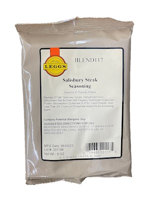 AC Leggs Salisbury Steak Seasoning Blend 117 LARGE