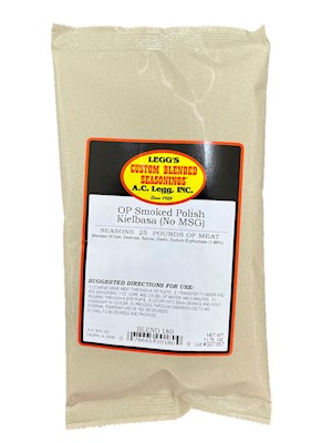 AC Leggs Smoked Polish Sausage Seasoning NO MSG LARGE