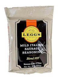 AC Leggs Mild Italian Sausage Seasoning Blend 102 8oz Case of 24 MAIN