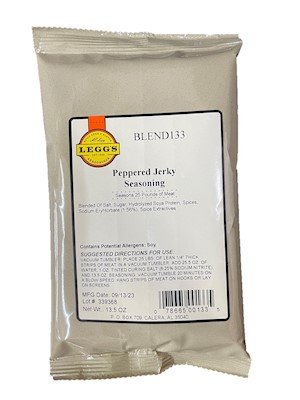 AC Leggs Peppered Jerky Seasoning Blend 133, 13.5 Oz- Case of 24 THUMBNAIL