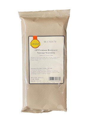 AC Leggs Premium Bratwurst Seasoning LARGE