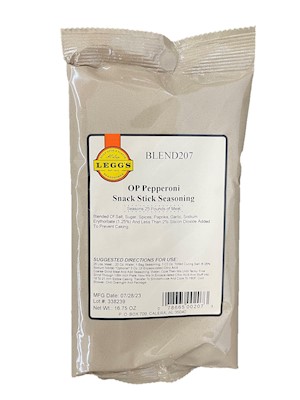 AC Leggs OP Pepperoni Snack Stick Seasoning LARGE