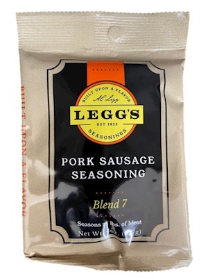 AC Leggs Pork Sausage Seasoning Blend 7 Case of 24 THUMBNAIL