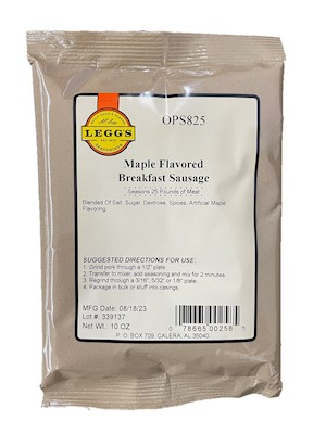 AC Leggs Old Plantation Maple Flavor Sausage Seasoning Blend 8 THUMBNAIL