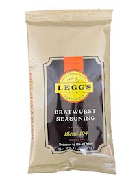 AC Leggs Bratwurst Seasoning Blend 104 Case of 24 MAIN