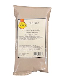 AC Leggs Smoked Andouille Sausage Seasoning Blend #163 Case of 24 MAIN