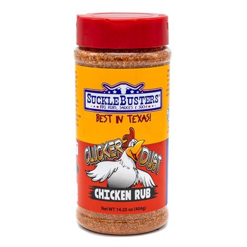 Suckle Busters Clucker Dust Chicken Seasoning 14.25 oz Shaker SWATCH