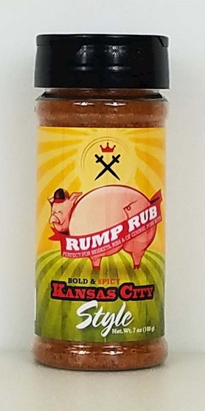 Excalibur Rump Rub Kansas City Style Bold and Spicy 7oz LARGE