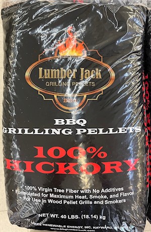 Lumber Jack Hickory BBQ Wood Pellets THUMBNAIL