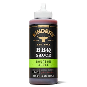 Kinder's Bourbon Apple BBQ Sauce 15.5 OZ LARGE
