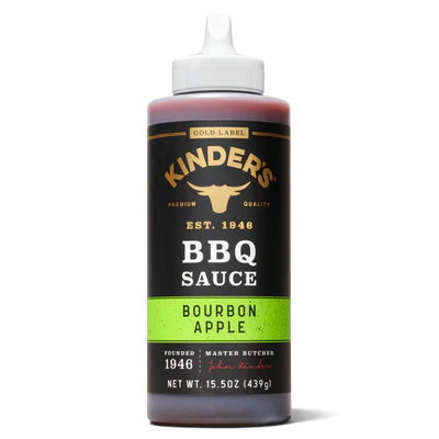 Kinder's Bourbon Apple BBQ Sauce 15.5 OZ MAIN