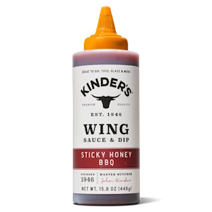 Kinder's Sticky Honey BBQ Wing Sauce & Dip 15.8 OZ THUMBNAIL