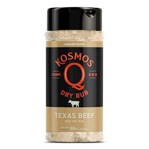 Kosmos Q Texas Beef Rub 16 Oz Bottle LARGE