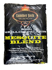 Lumber Jack BBQ Wood Pellets Mesquite Blend 20 Pound Bag MAIN