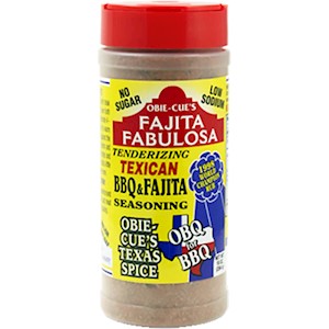 Obie-Cue's Fajita Fabulosa Seasoning 10 OZ THUMBNAIL