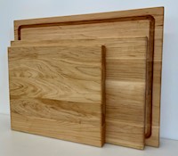 Hand Crafted Hard Maple Cutting Board - Large MAIN