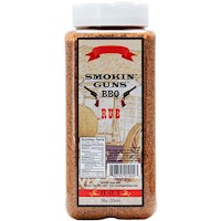 Smokin Guns BBQ Hot Rub 2 Pound Jug MAIN