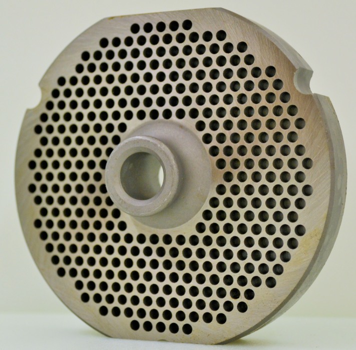 Meat Grinder Plate Triumph #32 Universal HUB STYLE D2 Steel 1/8" Holes LARGE