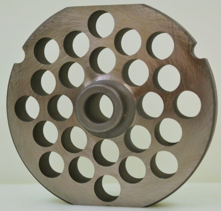 Meat Grinder Plate Triumph #32 Universal HUB STYLE D2 Steel 1/2" Holes LARGE