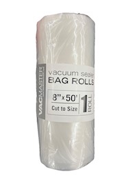 VacMaster 8" x 50' Full Mesh Vacuum Seal Roll MAIN
