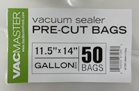 VacMaster External Vacuum Bags 11.5" X 14" Gallon Size MAIN