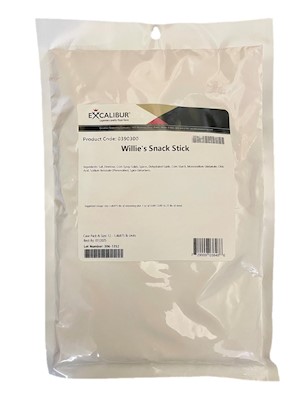 Excalibur Willies Snack Stick Seasons 25 LB LARGE