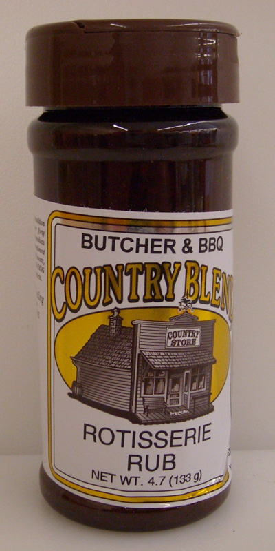 Country Blend Rotisserie Rub 4.7oz THUMBNAIL