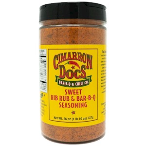 Cimarron Docs Sweet Rib Rub & BBQ Seasoning 26oz LARGE