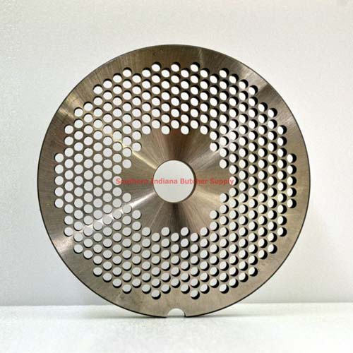 Meat Grinder Plate #42 Weston Style Triumph SS Reversible 4.5mm Holes THUMBNAIL