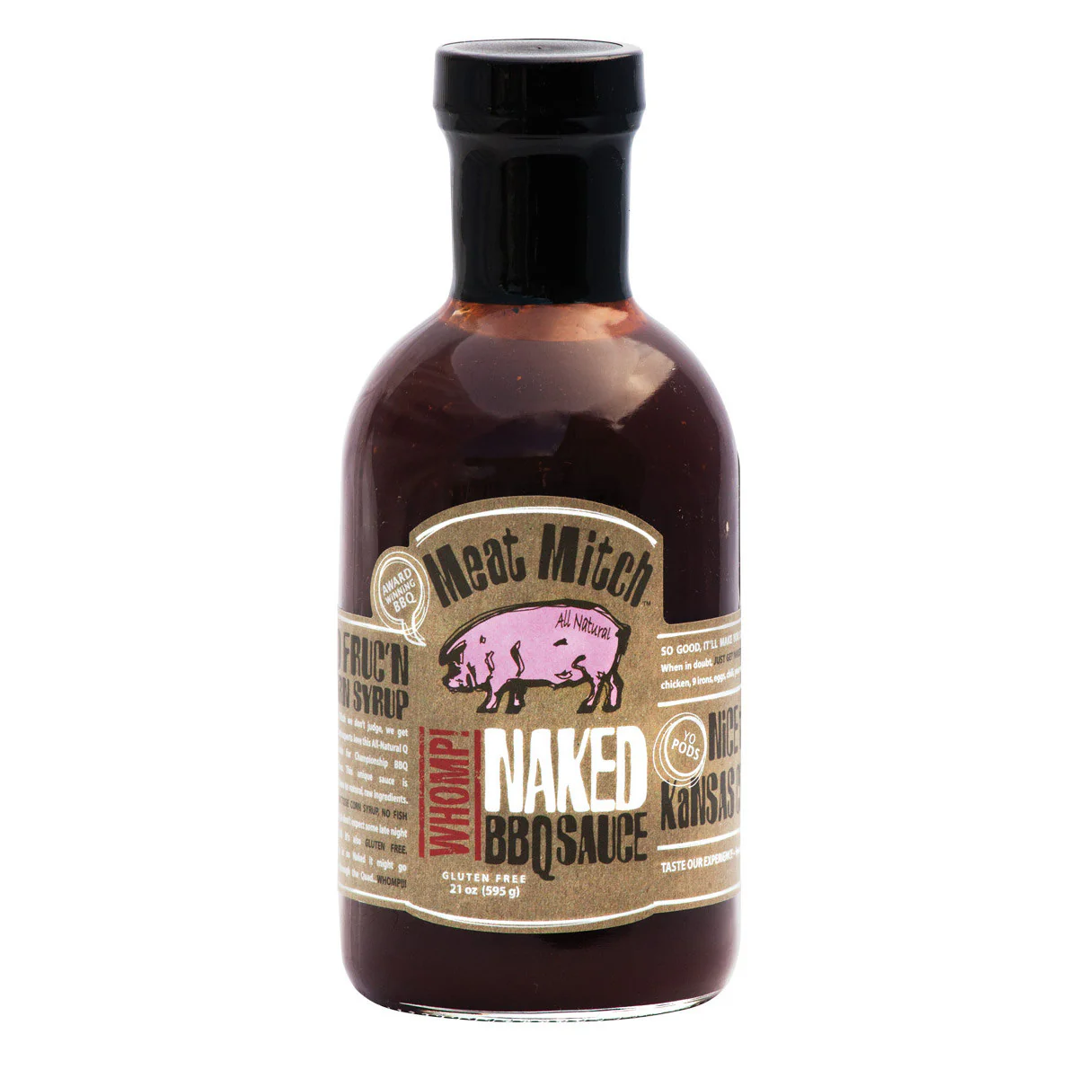 Meat Mitch Naked BBQ Sauce 21oz MAIN