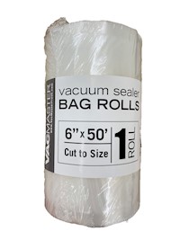 VacMaster 6" x 50' Full Mesh Vacuum Seal Roll MAIN
