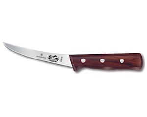 Victorinox 6 Inch Curved Flexible Boning Knife Wood Handle (5.6616.15) LARGE
